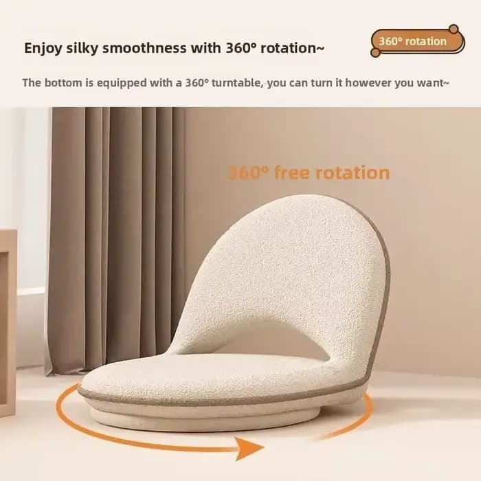 Canapé paresseux minimaliste moderne avec siège rotatif