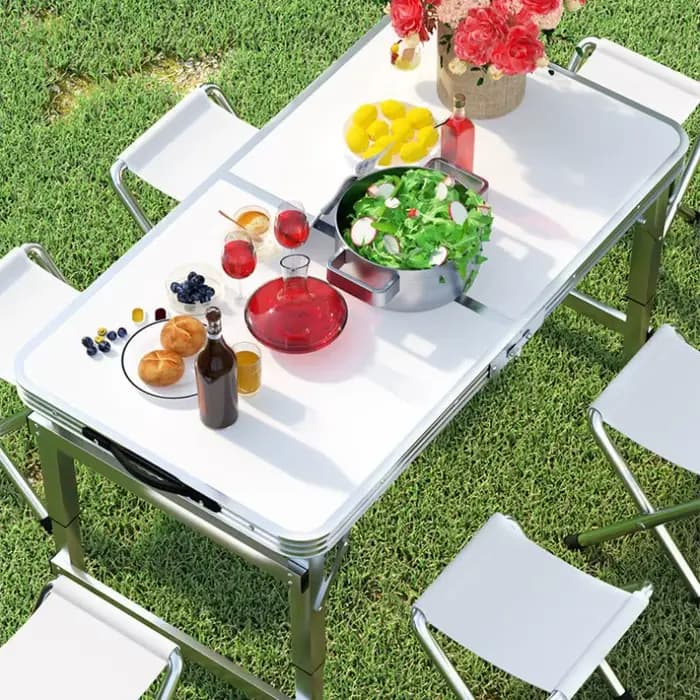 Tables d'extérieur pliantes multifonctions
