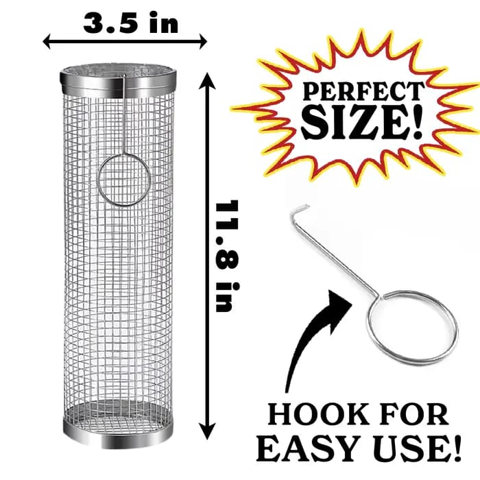 Cage de Barbecue en acier inoxydable