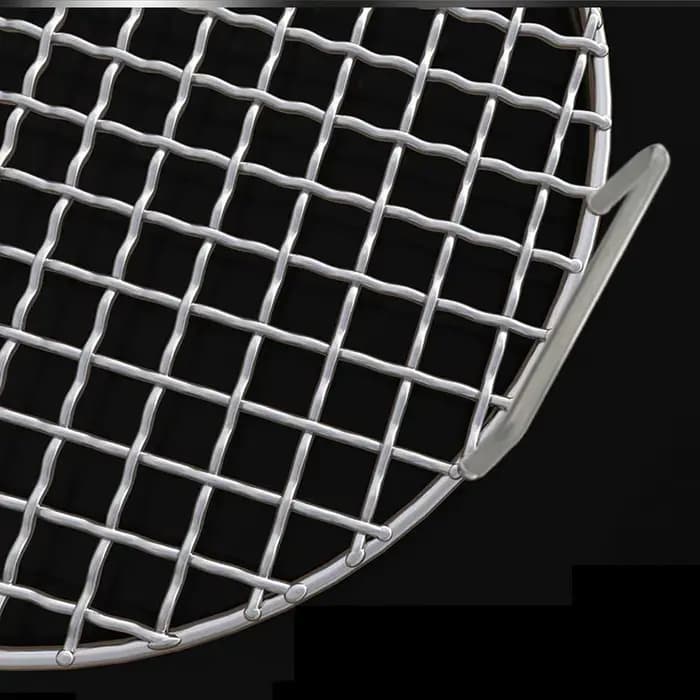 Grille de charbon de bois BBQ RoensuBBQ en acier inoxydable 304