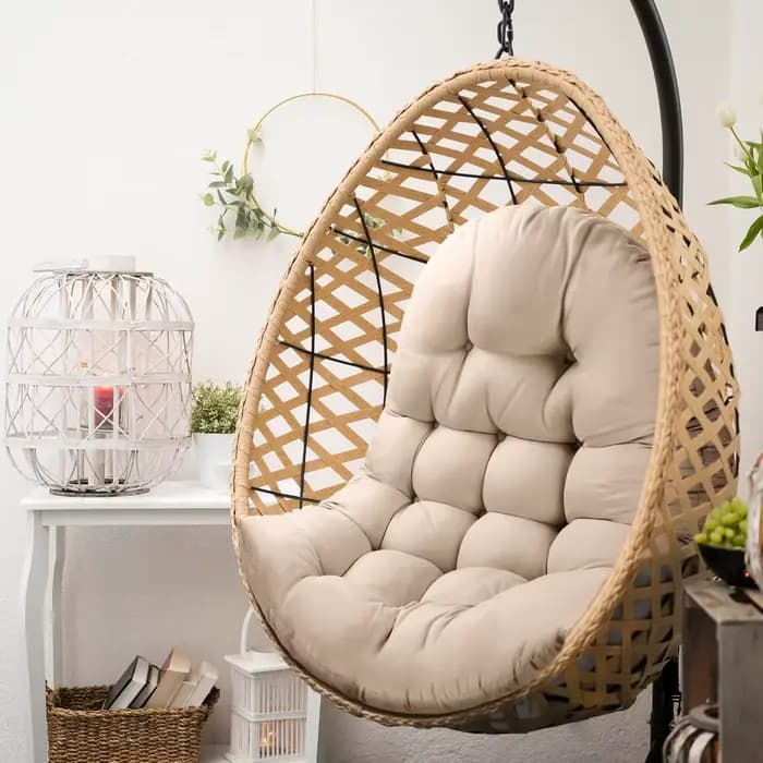 Coussins de chaise en forme d'œuf