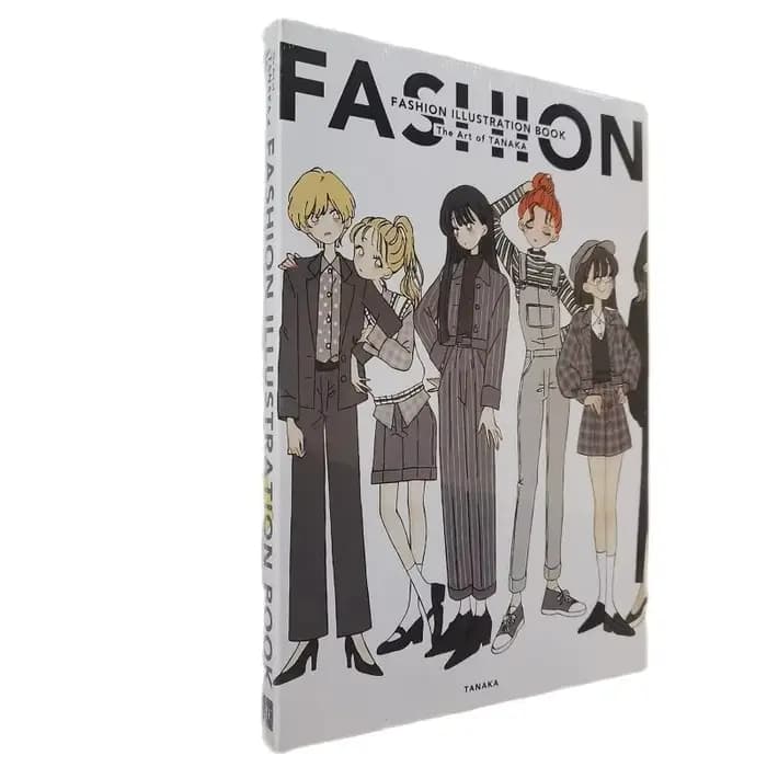 Livre d'illustration de mode, Version anglaise, illustrateur japonais, Collection illustrée d'album de vêtements de mode japonaise, livre d'art