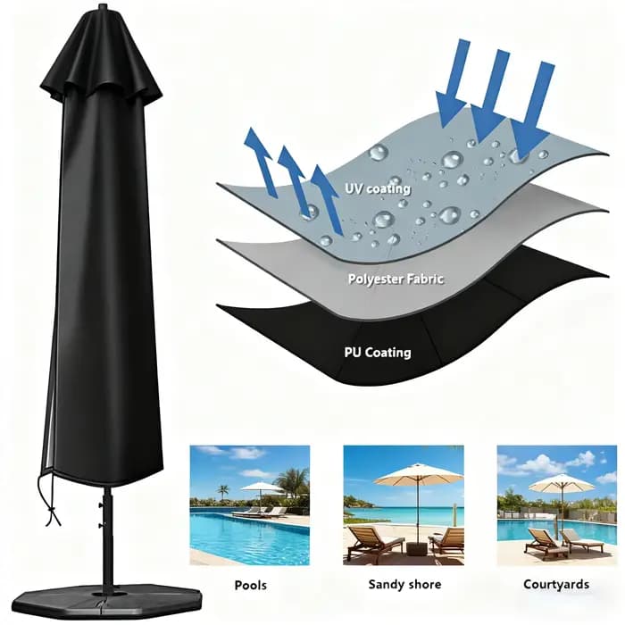 Housse de parapluie élastique 6 tailles