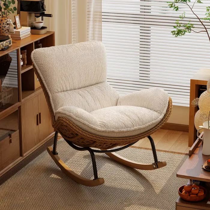Fauteuil à bascule pour adulte