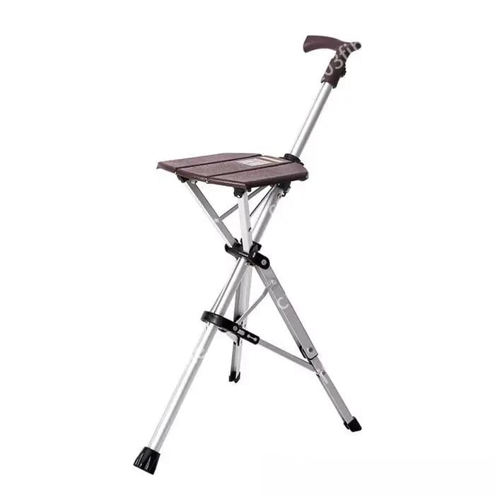 Chaise pliante en forme de canne