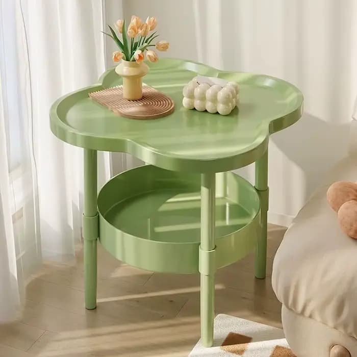 Table d'appoint moderne en plastique