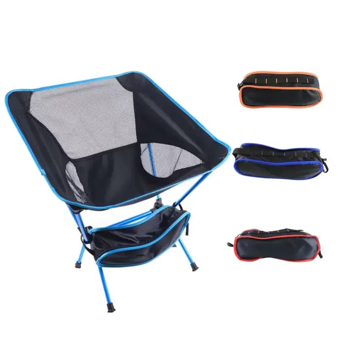 Chaise pliante d'extérieur portable, pour pique-nique, camping, pêche