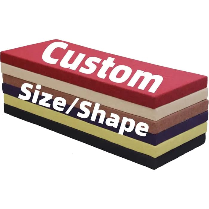 Coussins de banc personnalisés de 5cm, siège de chaise, oreiller de canapé, baie vitrée, coussin décoratif pour canapés, siège de banc de jardin, balançoire, siège arrière