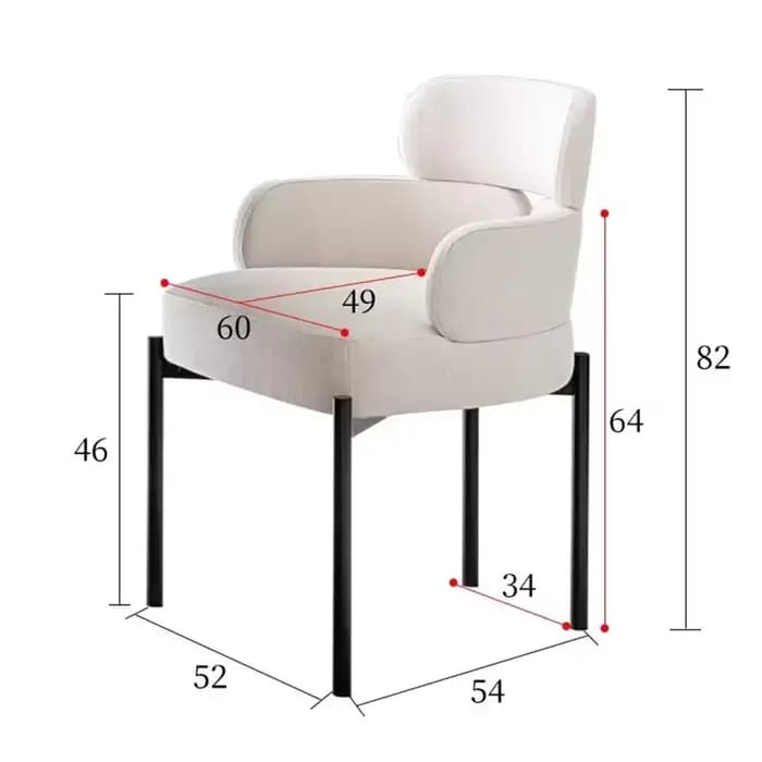 Chaises de Salle à Manger Ergonomiques Confortables et Modernes