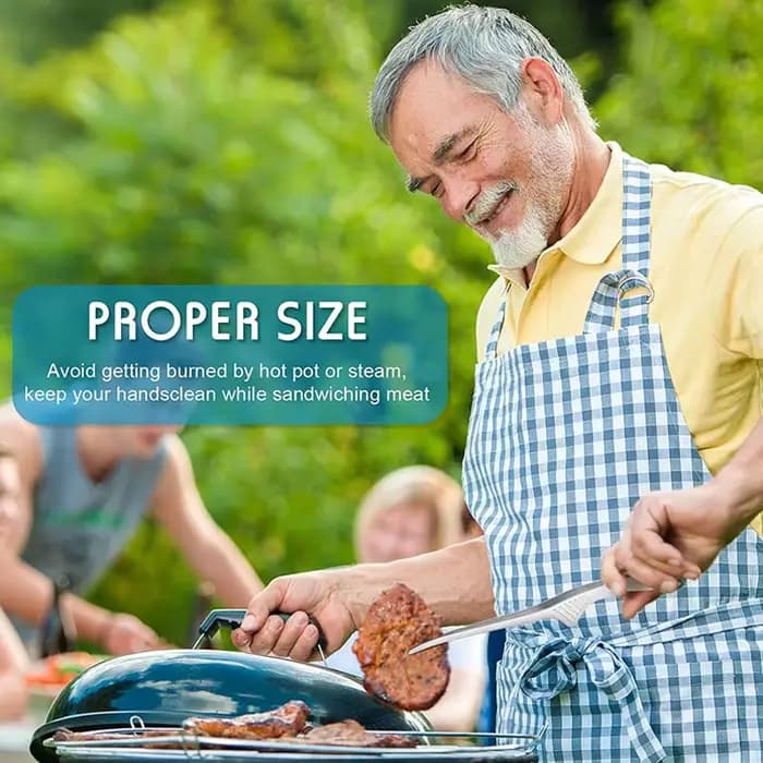 Pinces à Barbecue, ustensiles de cuisine antidérapants