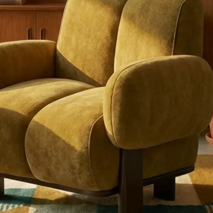 Fauteuil moelleux nordique