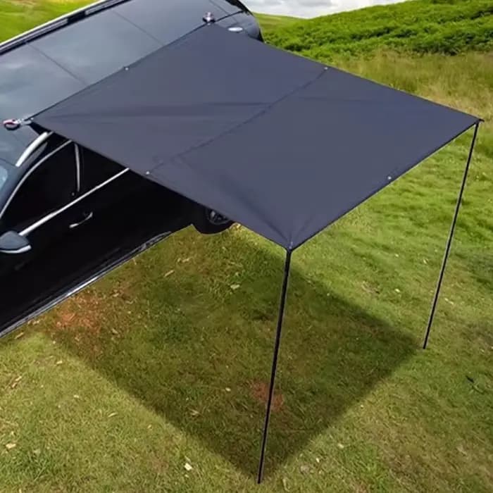 Tente de camping pour voiture avec auvent latéral