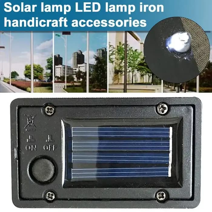 Lampe LED carrée pour jardin et pelouse