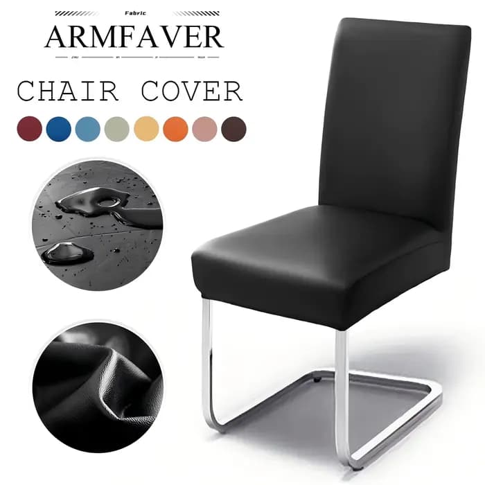 ARMFAVER PU housses de chaise imperméables