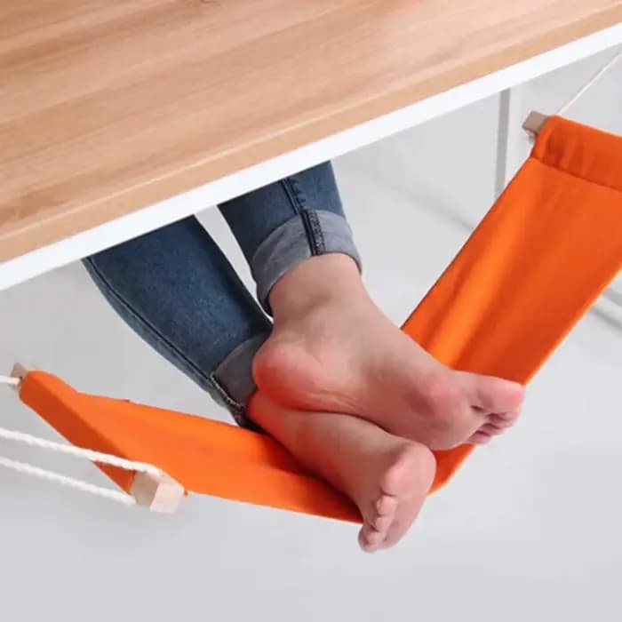 Hamac à pieds créatif, table de bureau portable