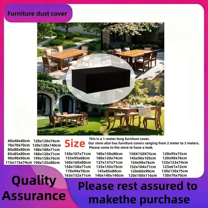 Housse de protection pour mobilier de jardin