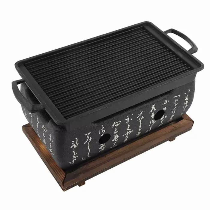 Poêle à Barbecue, four rectangulaire