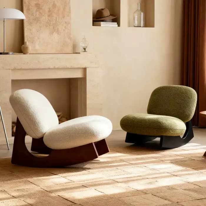 Fauteuil de salon nordique