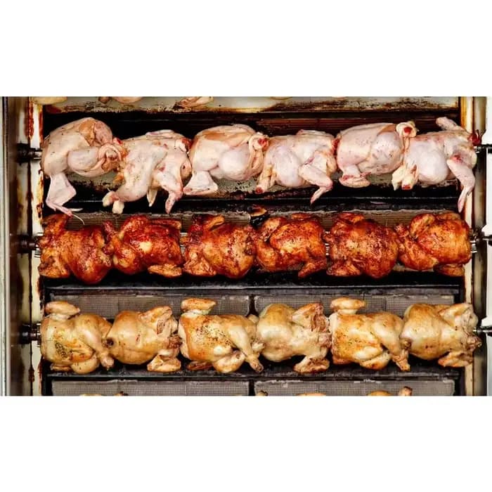 Machine à rôtir le poulet au charbon de bois personnalisée à bas prix, rôtissoire commerciale, vente chaude