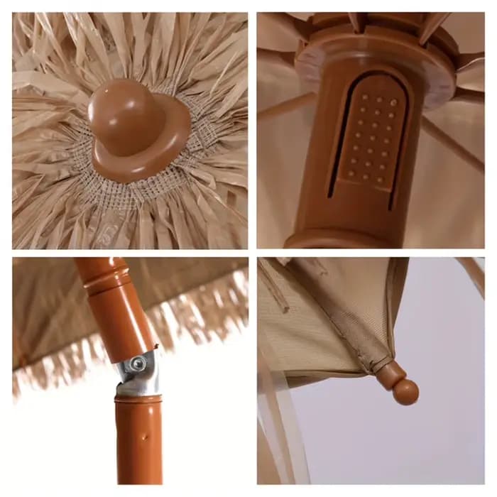 Parasol de plage à 8 nervures