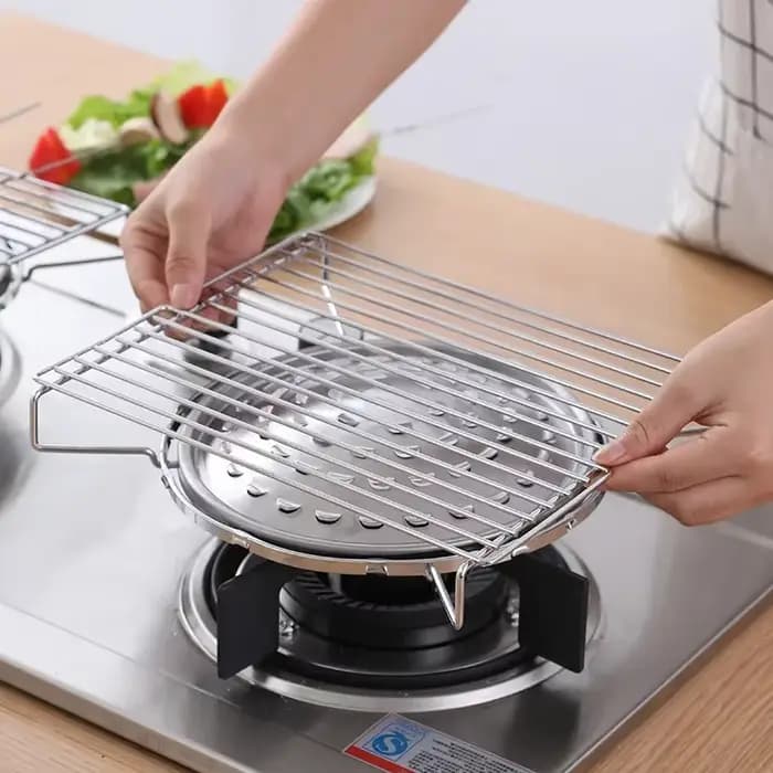 Cuisinière de terrain en acier inoxydable pour barbecue