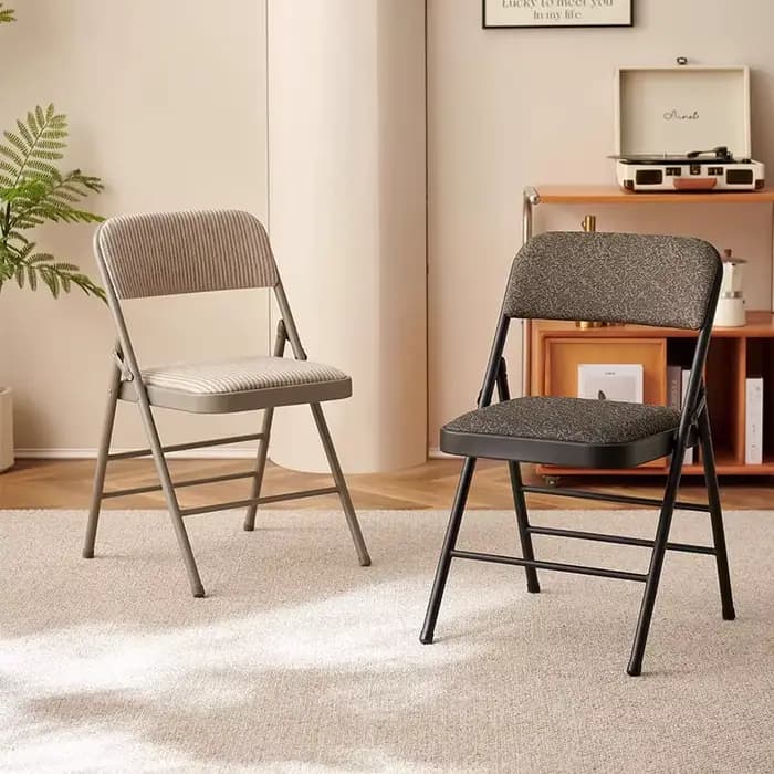 Chaise pliante en tissu maille confort en forme d'arc Offic ergonomique antibactérien et respirant en cuir microfibre