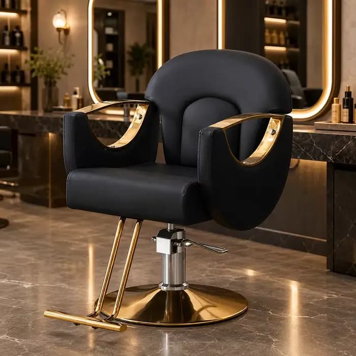 Fauteuil de Salon au Design Vintage