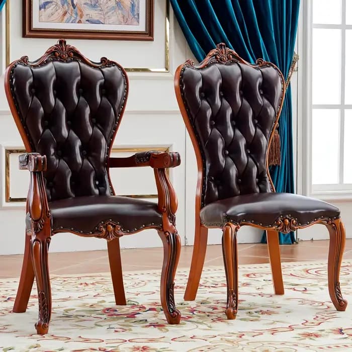 Ensemble de 2 fauteuils de salle à manger