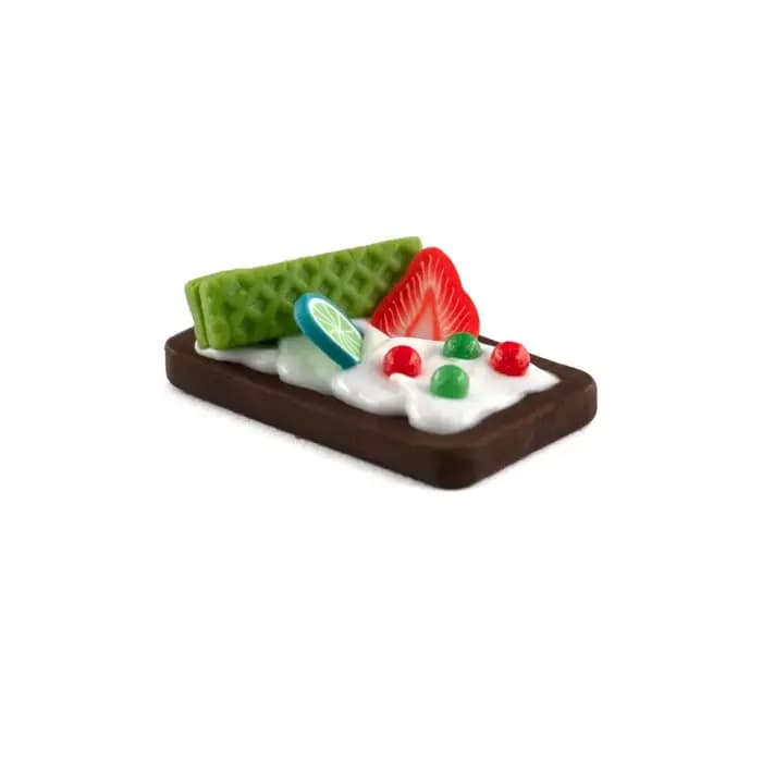 Maison de poupée Miniature, chocolat Matcha, fromage, Dessert, gaufre, Mini modèle alimentaire pour maison de poupée, accessoires de décoration, 1/12