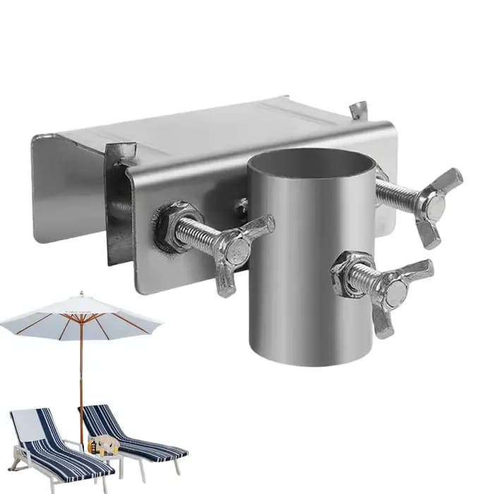 Support de parasol réglable pour balcon et terrasse