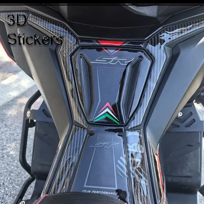 Accessoires Moto 2025 pour Aprilia SR GT 125 200 Sport Replica : Protection de Réservoir, Bouchon, Poignées, Autocollants de Protection pour Genoux et Carburant