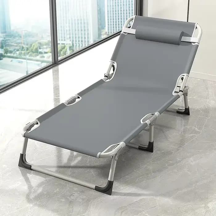 Chaise longue pliante d'extérieur