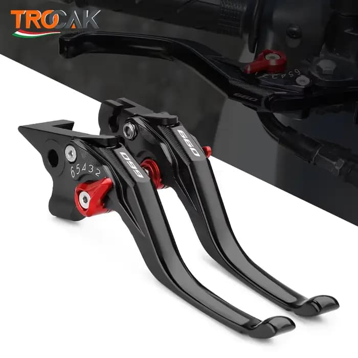 Accessoires pour moto Aprilia RS660 Tuono 660 2020 2021-2024, leviers de frein et d'embrayage courts CNC de haute qualité