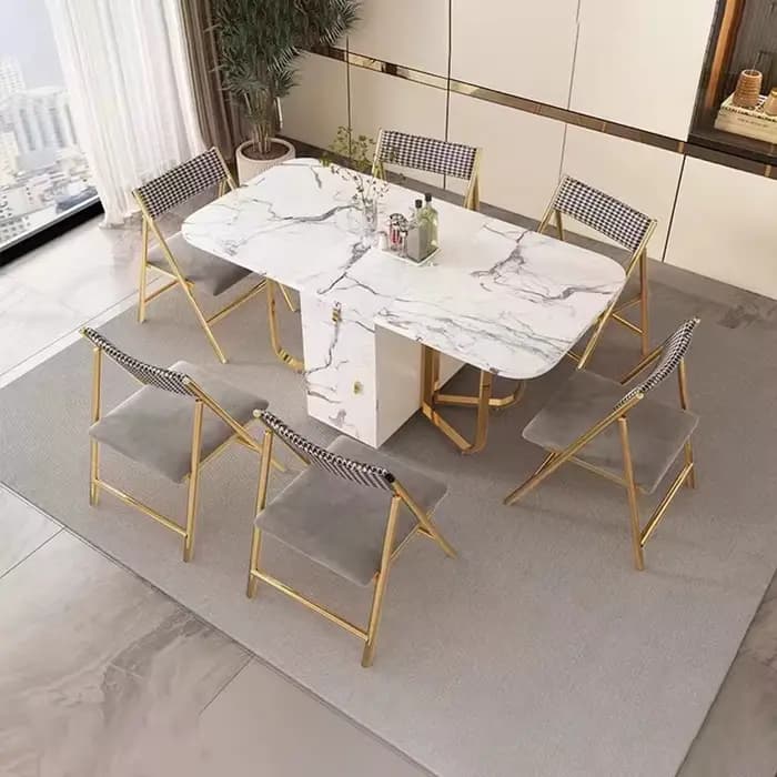 Table à manger pliante pour 8 à 10 personnes