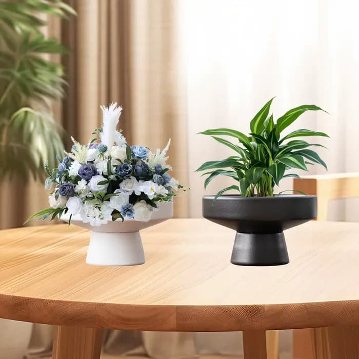 Pot de fleurs en céramique