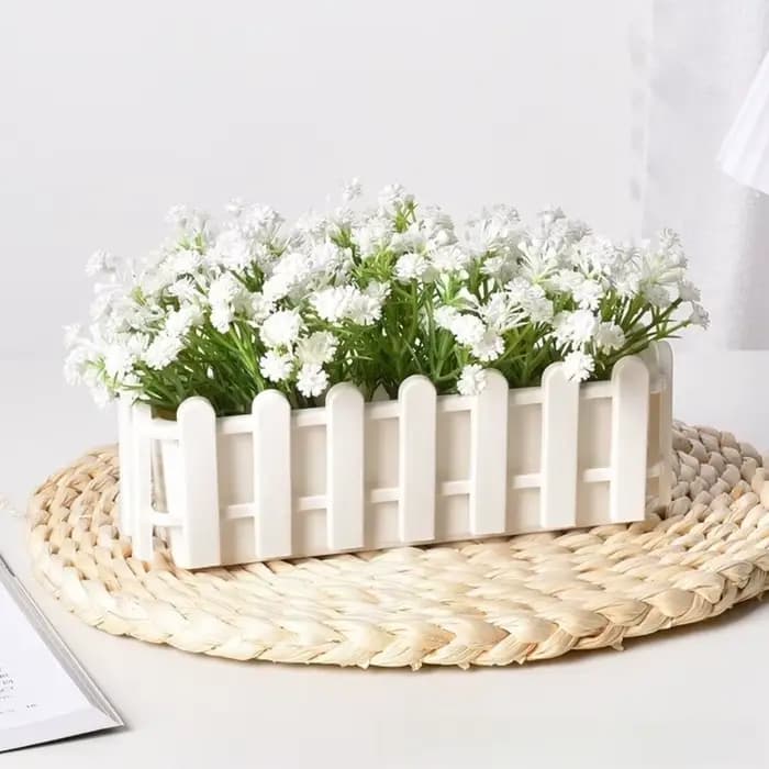 Petit pot de fleurs simple, conteneur pour plantes vertes, style rustique, bac à plantes, décoration de jardin, arrangement floral, décoration de balcon