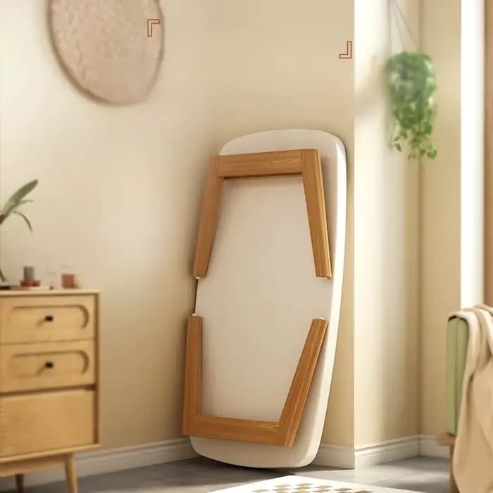 Table basse pliable en bois massif