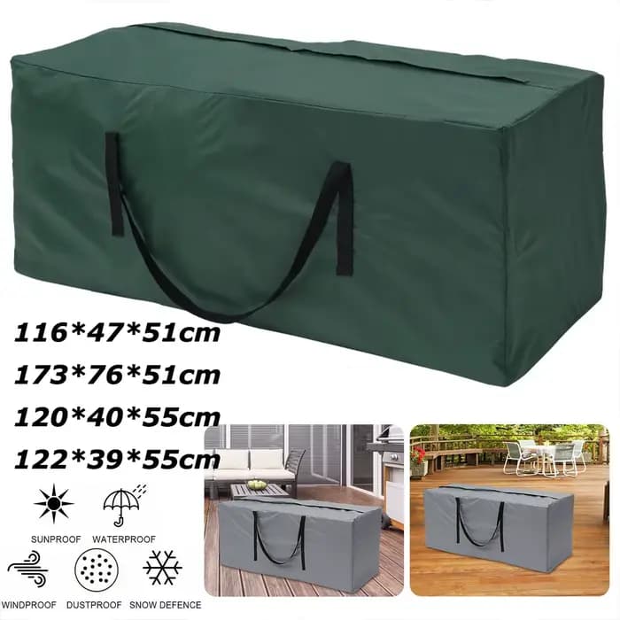 Sac de rangement de coussin pour meubles de jardin
