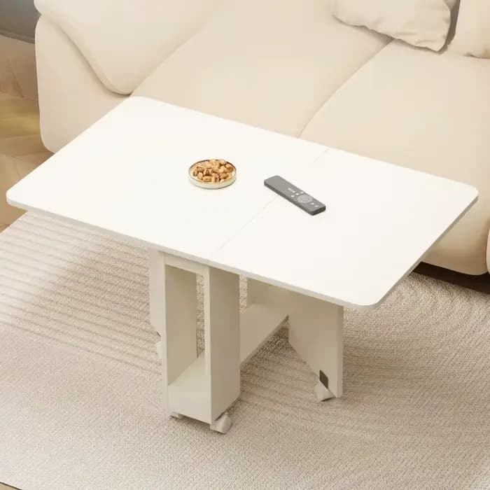 Table basse d'angle moderne pliable