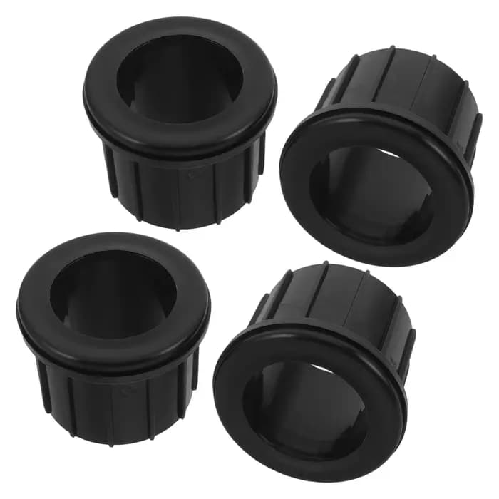 4 Pièces Bouchons de Remplacement en Plastique pour Trou de Table de Patio Extérieur