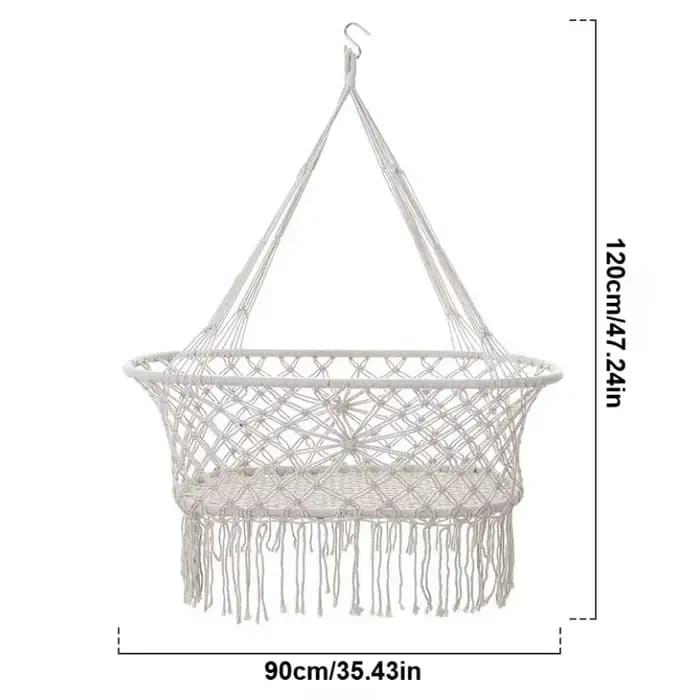 Hamac de jardin tissé à la main