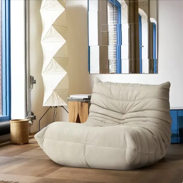 Caterpillar canapé balcon loisirs chambre salon paresseux
