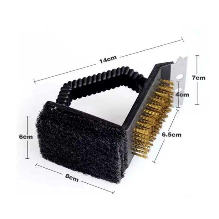 Brosse de nettoyage de Barbecue 3 en 1