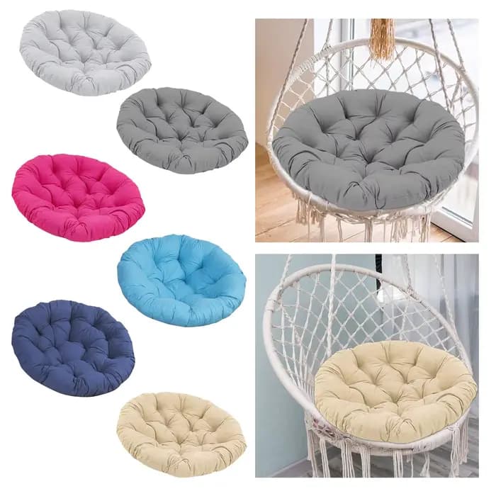 Coussin de siège rond rembourré de 50cm