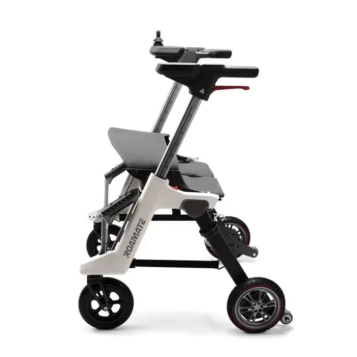 Fauteuil roulant électrique pliable léger pour adultes, fauteuil roulant motorisé portable, aide à la mobilité pour les personnes âgées