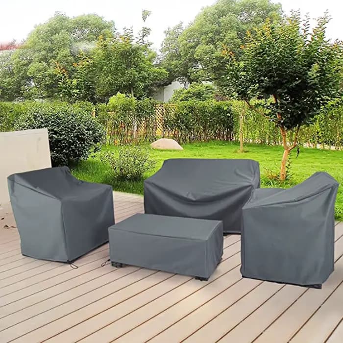 Ensemble de housses pour meubles de jardin