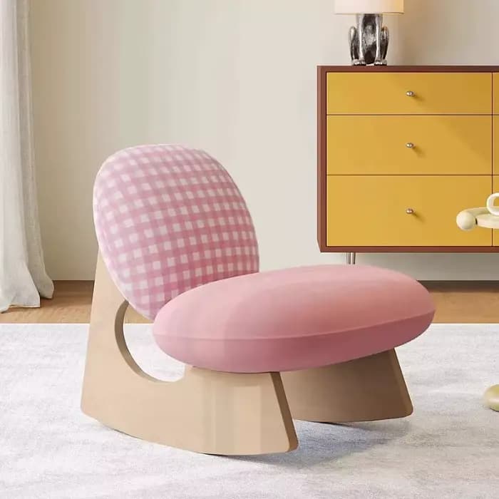 Chaise de sol relaxante en bois pour lecture
