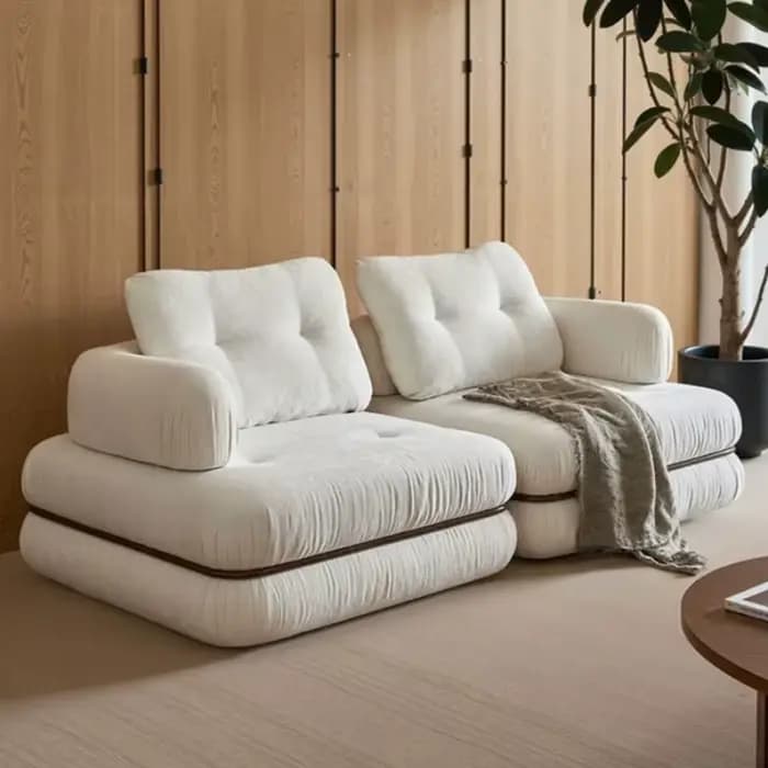 Canapés de jardin, poufs décoratifs, canapé relaxant moderne, confortable et minimaliste, meubles pour la maison, mobilier du milieu du siècle