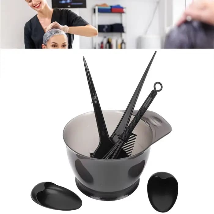 Kit de coloration capillaire durable, facile à nettoyer, design ergonomique, kit professionnel de salon, kit de teinture capillaire portable professionnel, utilisation en salon