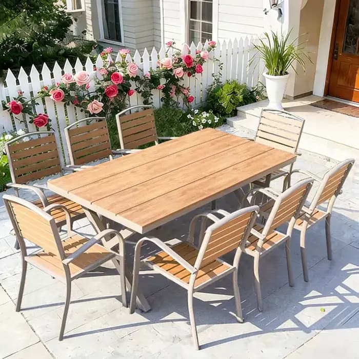 Ensembles de meubles de jardin modernes en bois
